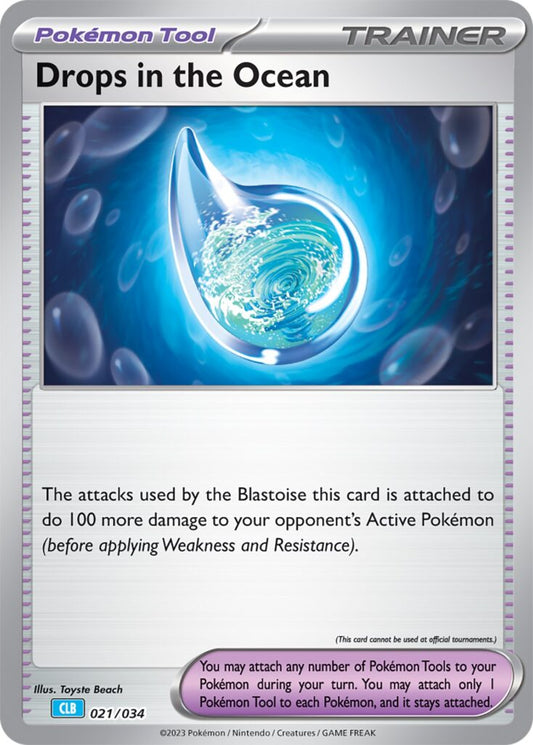 Drops in the Ocean 021/034 Promo Holo