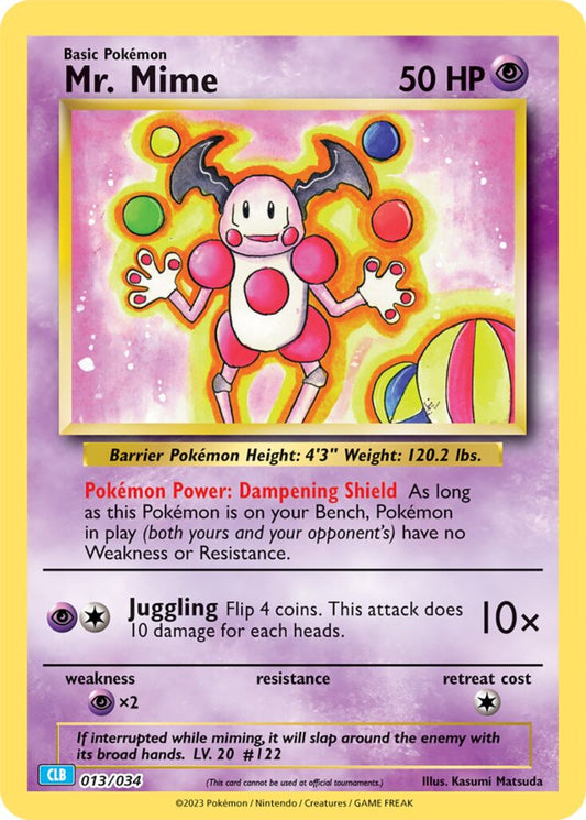 Mr. Mime 013/034 Promo
