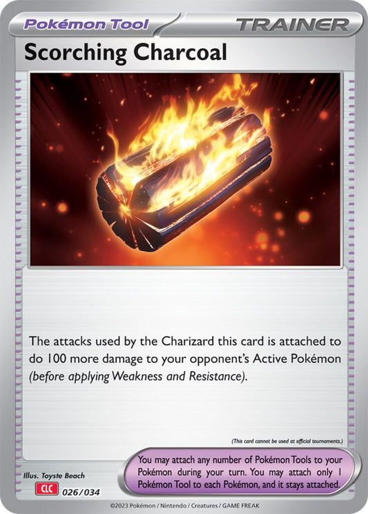 Scorching Charcoal 026/034 Promo Holo