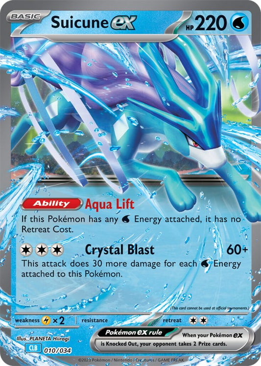 Suicune EX 010/034 Promo